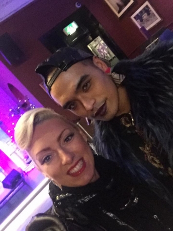 IMG_8869Lady Gaga Tribute Donna Marie with Seann Miley Moore - Drag Race