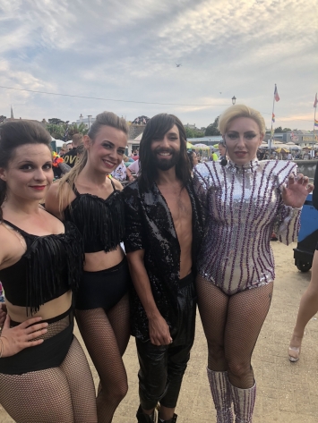 Donna Marie Lady Gaga Tribute with Conchita Wurst