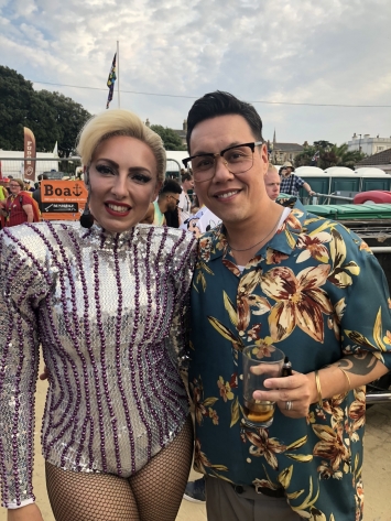 Donna Marie Lady Gaga Tribute with Gok Wan